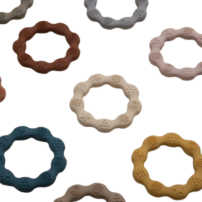 Anneaux de dentition en silicone