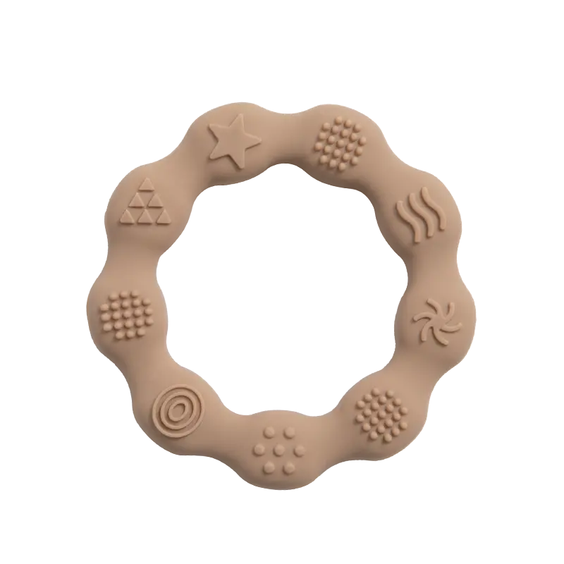 Anneaux de dentition en silicone