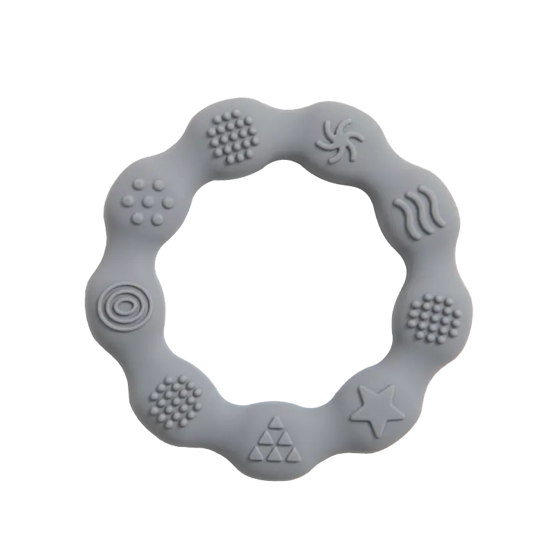 Anneaux de dentition en silicone