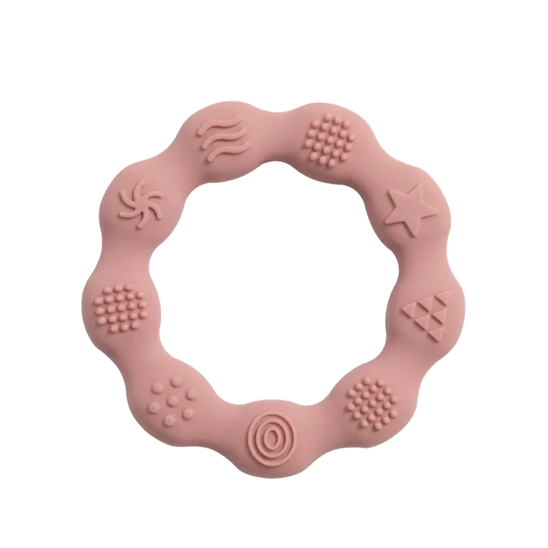 Anneaux de dentition en silicone