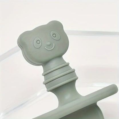 Couverts en silicone - Petit panda