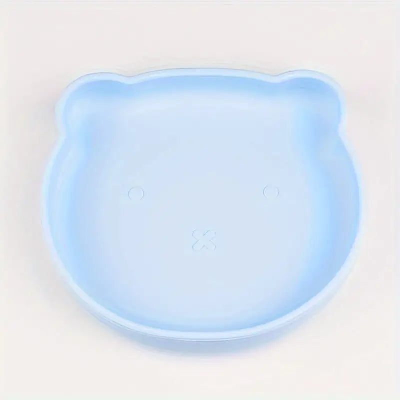 Assiette d'apprentissage en silicone - Petit ourson