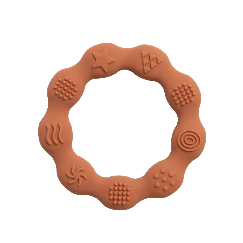 Anneaux de dentition en silicone