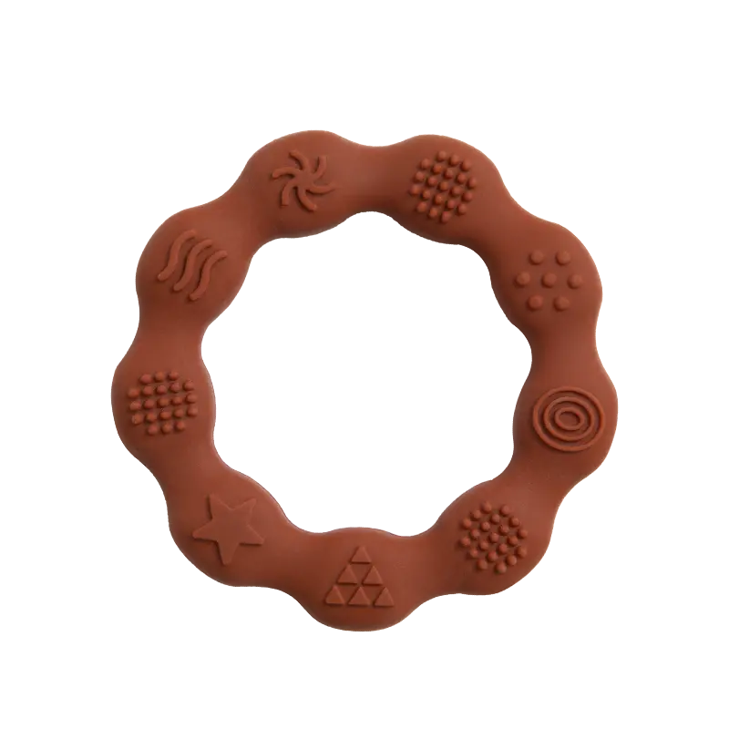 Anneaux de dentition en silicone